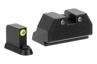 Night Fision Optics Ready Stealth Night Sight Set for CZ P-10 C/F/S - Yellow Front Ring